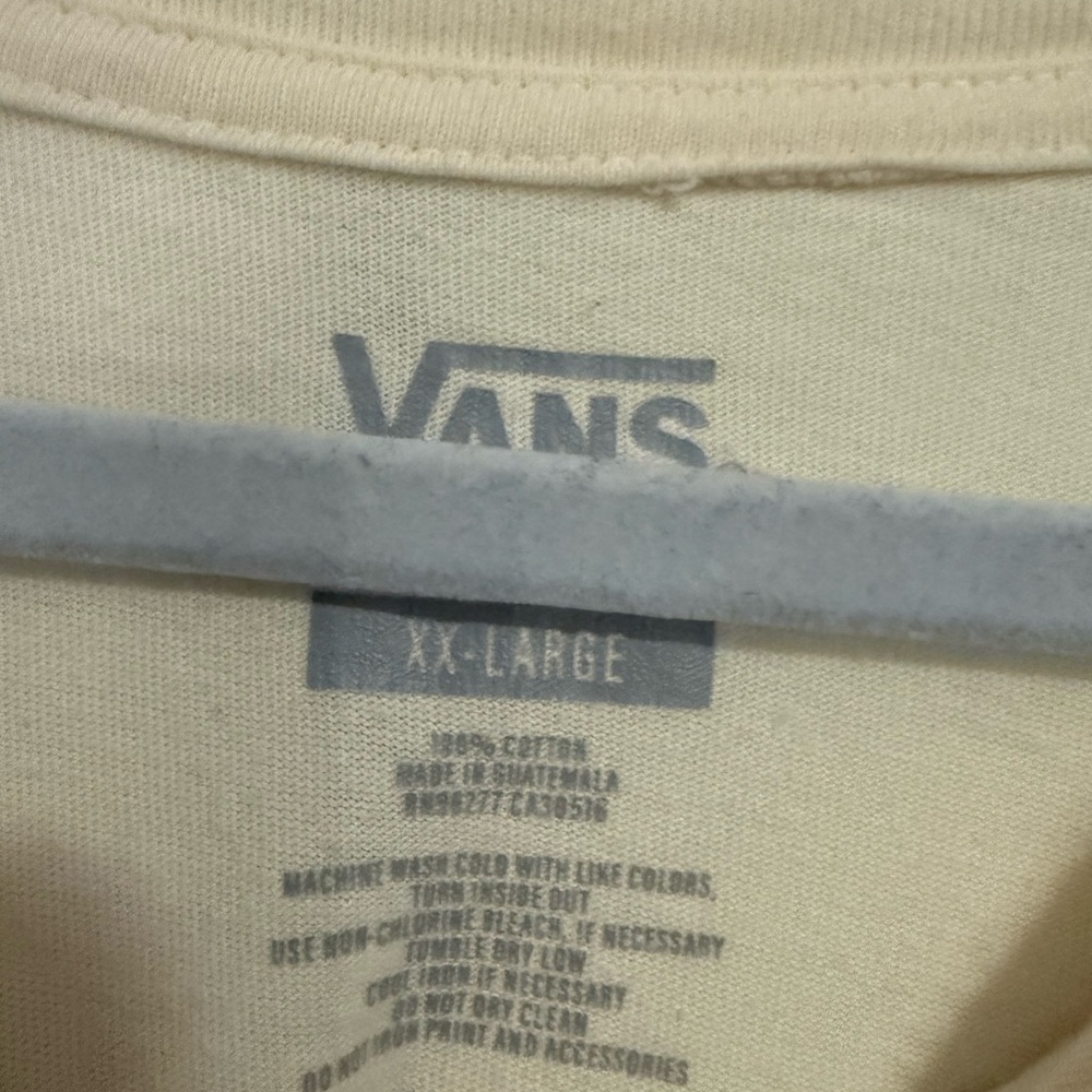 Vans Off-White Graphic Tee